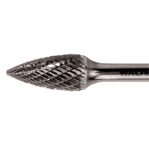 Fraise rotative conique &agrave; deux tranchants, SG-44, 1/8" dia., 1/8" Tige, 1/2" Prof. de la coupe Planification Entrepots Molloy