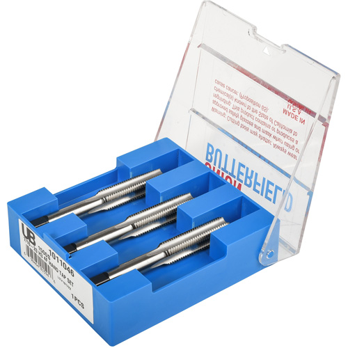 Jeu de tarauds &agrave; main, Acier rapide, Filet 9/16"-18 Planification Entrepots Molloy