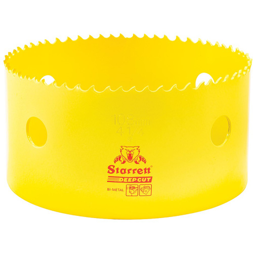 Bi-Metal Holesaw - 4-1/4", 4-1/4", 2" Depth of Cut, Bi-Metal Planification Entrepots Molloy