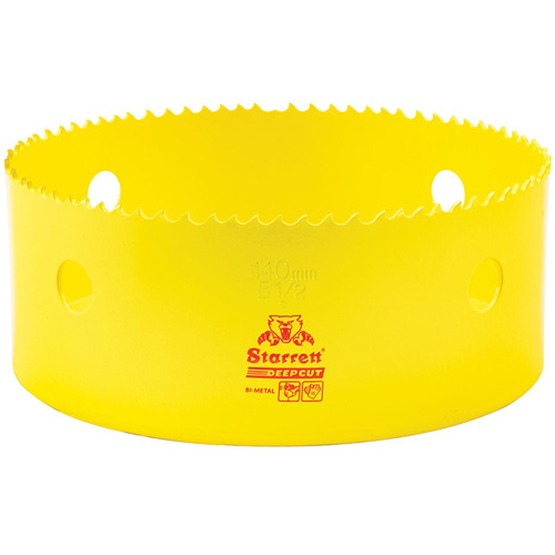 Bi-Metal Holesaw - 5-1/2", 5-1/2", 2" Depth of Cut, Bi-Metal Planification Entrepots Molloy