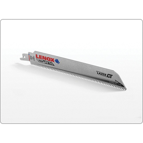 Lazer CT Reciprocating Saw Blade, Carbide, 8 TPI, 9" L x 1" W Planification Entrepots Molloy