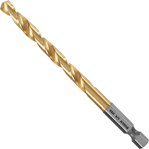 Impact Tough Drill Bit, High Speed Steel, 3" Flute, 135° Point Planification Entrepots Molloy