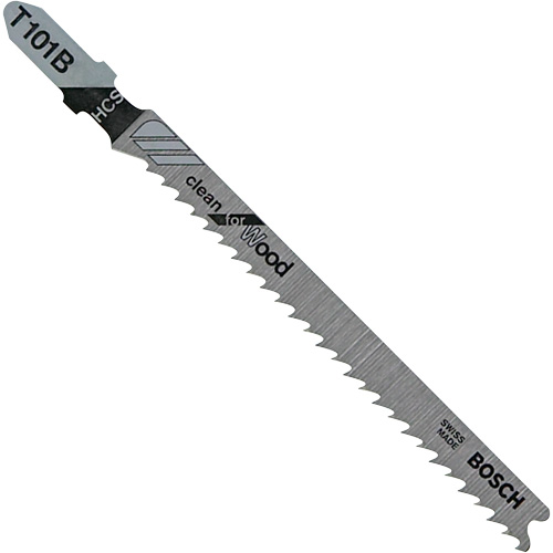 Lame de scie alternative pour la coupe du bois, Acier &agrave; haute teneur en carbone, Tige en T, 4" lo, 10 dents par pouce Planification Entrepots Molloy