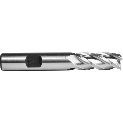 Fraise en bout C618, 1" dia., 4 cannelures, Acier rapide au cobalt Planification Entrepots Molloy