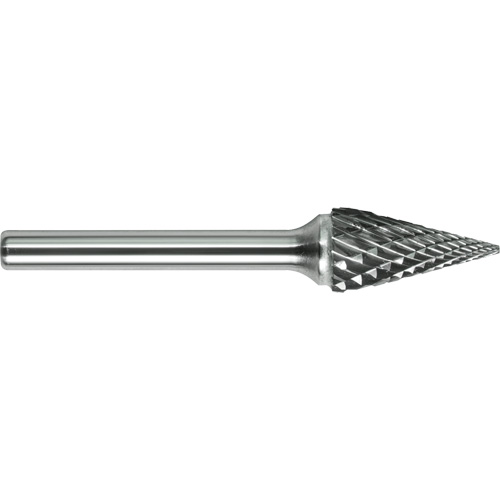 Drillco&reg; Solid Carbide Burr, SM-4L, 3/8" Dia., 1/4" Shank, 1" Depth of Cut Planification Entrepots Molloy