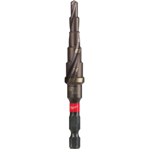 Foret &eacute;tag&eacute; #2 Shockwave Impact Duty, 3/16" - 1/2", Incr&eacute;ments de 1/16", Titane Planification Entrepots Molloy