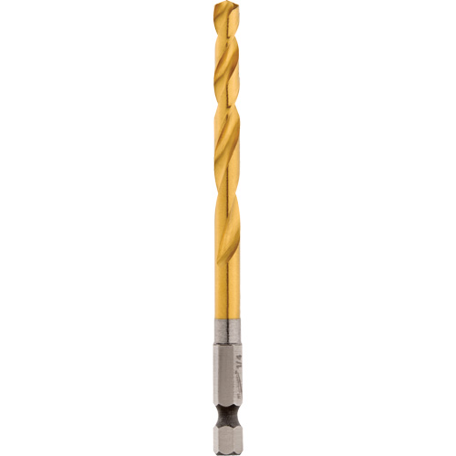 Foret Shockwave, 1/4", Titane, Cannelure 2-15/32", Pointe de 135° Planification Entrepots Molloy
