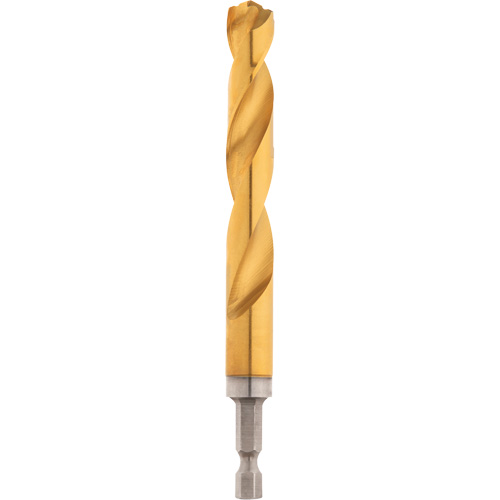 Foret Shockwave, 1/2", Titane, Cannelure 3-21/64, Pointe de 135° Planification Entrepots Molloy