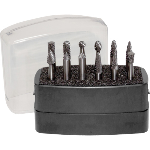 Double Cut Rotary Burr Set, 12 Pieces Planification Entrepots Molloy