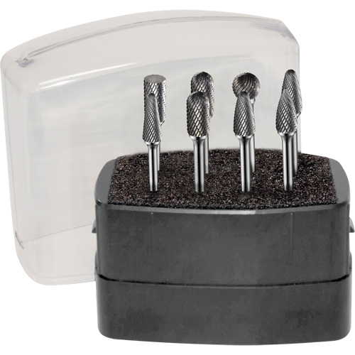 Double Cut Rotary Burr Set, 8 Pieces Planification Entrepots Molloy