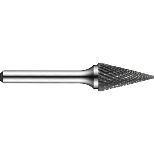 Double-Cut Rotary Burr, SM-50, 1/4" Dia., 1/4" Shank, 1/2" Depth of Cut Planification Entrepots Molloy