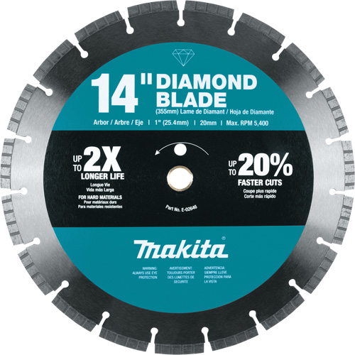 Lame diamant turbo Planification Entrepots Molloy