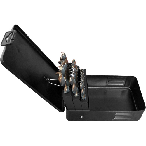 Jobber Length Drill Bit Set, 29 Pieces, High Speed Steel Planification Entrepots Molloy