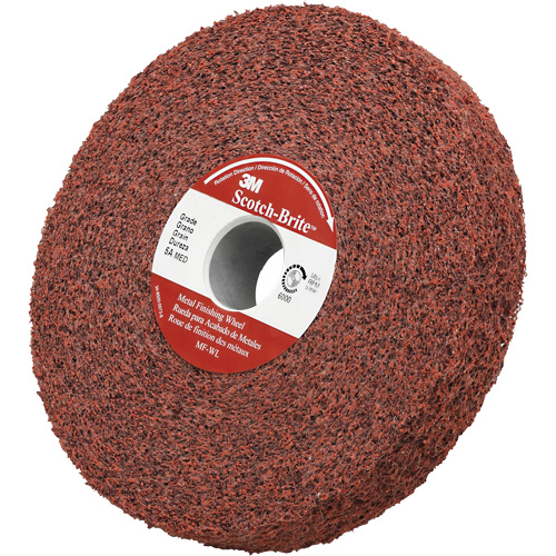Scotch-Brite Non-Woven Metal Finishing Wheel Planification Entrepots Molloy