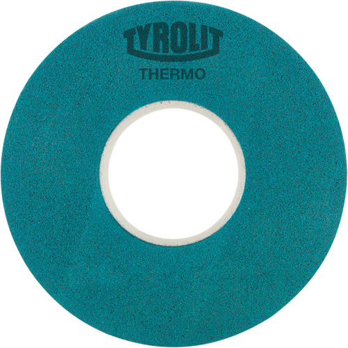 Meule plate simple thermique &agrave; liant &eacute;lastique, 7-7/8" x 0,787", Arbre 3", Type 1 Planification Entrepots Molloy