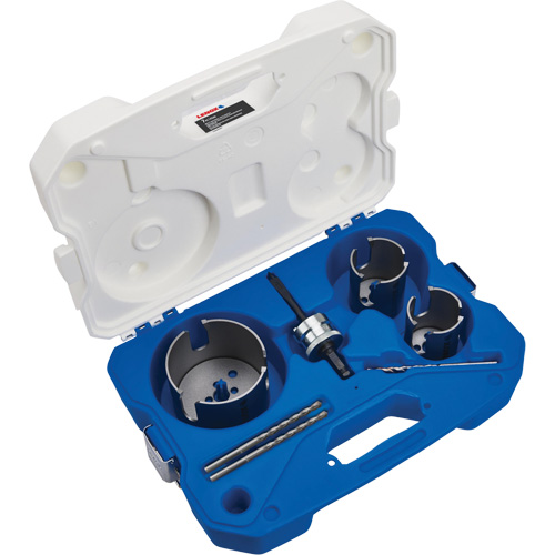 Multi-Materials Hole Saw Set, 7 Pieces Planification Entrepots Molloy