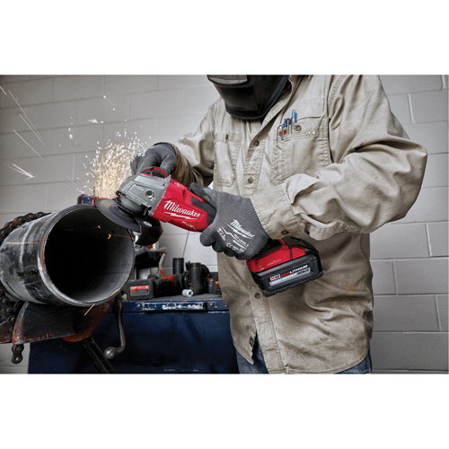 M18 Fuel Slide Switch Braking Grinder with One-Key Slide Switch (Tool Only), 4-1/2" or 5" Wheel, 18 V Planification Entrepots Molloy
