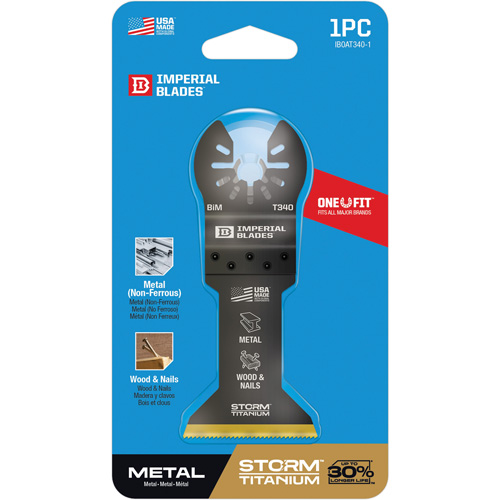 Lame en titane pour le m&eacute;tal Storm One Fit Planification Entrepots Molloy