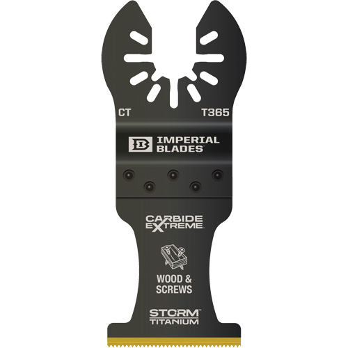 Lame en titane pour mat&eacute;riaux multiples Carbide Extreme Storm One Fit Planification Entrepots Molloy