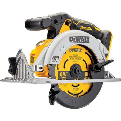 Scie circulaire sans fil &agrave; moteur sans balai Max* (outil seulement), 6-1/2", 20 V Planification Entrepots Molloy