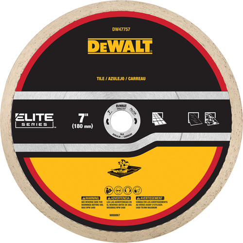 Lame diamant&eacute;e pour les carreaux XP7 Planification Entrepots Molloy