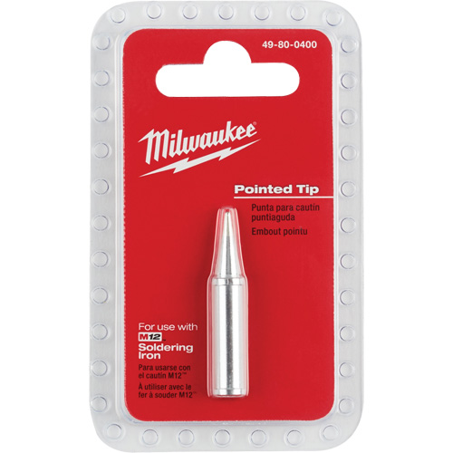 M12 Soldering Iron Pointed Tip, Conical Planification Entrepots Molloy