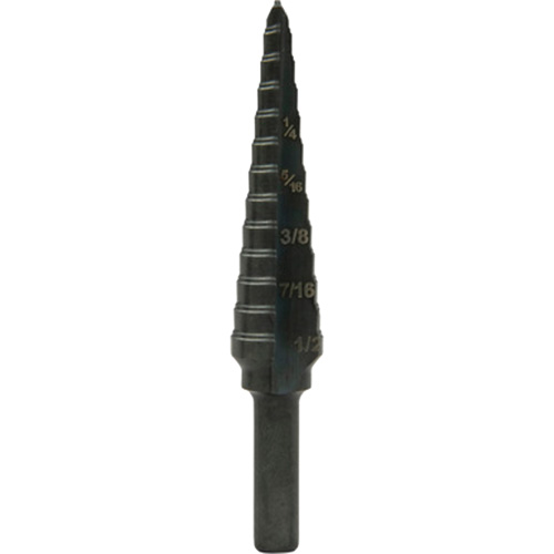Foret &eacute;tag&eacute;, 1/8"/3,2 mm - 1/2"/12,7 mm Planification Entrepots Molloy