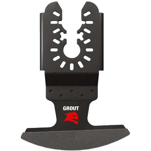 Lame oscillante au grain en diamant de taille universelle 2-3/4" pour coulis Planification Entrepots Molloy