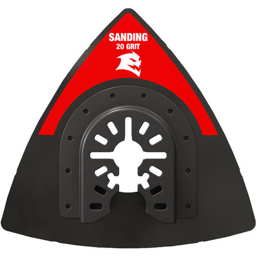 20-Grit Universal Fit 3-1/2" Oscillating Sanding Plate Planification Entrepots Molloy