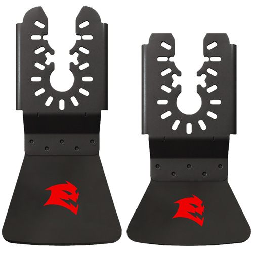 Jeu de grattoirs oscillants en acier &agrave; teneur &eacute;lev&eacute;e en carbone de taille universelle pour le retrait d'adh&eacute;sif Planification Entrepots Molloy