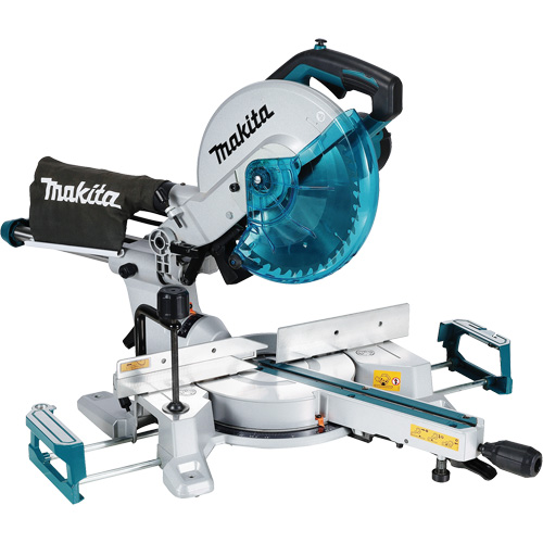 Sliding Compound Mitre Saw with LED Cut Line, 10", 13.1 A Planification Entrepots Molloy