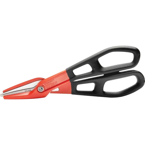 Cisaille d'&eacute;tain en aluminium dentel&eacute; de 13" avec poign&eacute;e tremp&eacute;e, Longueur de coupe de 3", Coupe Droit Planification Entrepots Molloy