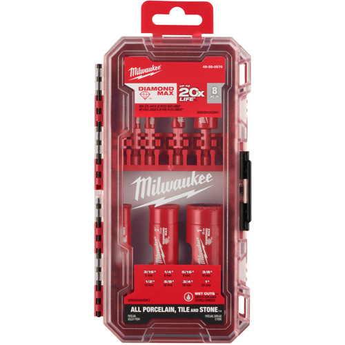 Foret pour scie-cloche Diamond Max, 8 morceaux Planification Entrepots Molloy