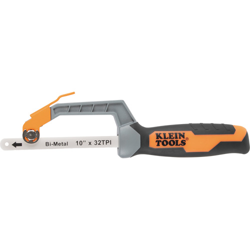 Compact Finish-Cut Hacksaw, 10", Ergonomic Handle Planification Entrepots Molloy