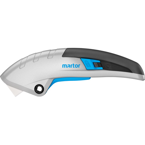 Secupro Martego Retractable Safety Knife, 9 mm, Ceramic, Heavy-Duty, Aluminum Handle Planification Entrepots Molloy