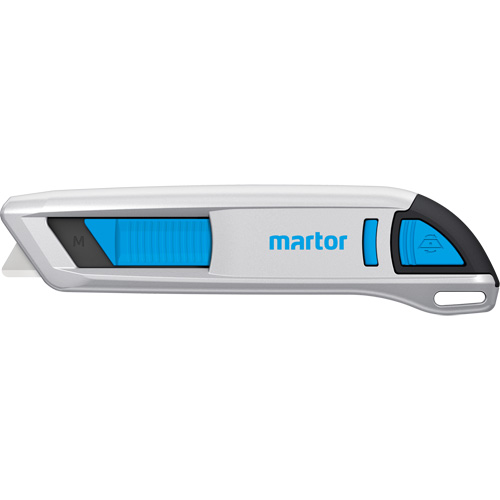 Secunorm 500 Retractable Safety Knife, 9 mm, Aluminum Handle Planification Entrepots Molloy