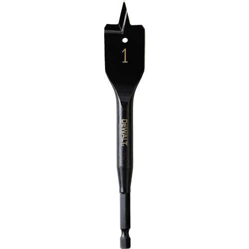 Drill Bit, 1" Diameter, 1/4" Hex Shank, 6" Length Planification Entrepots Molloy