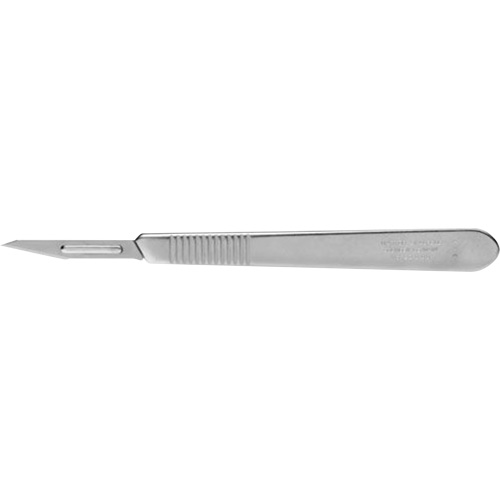 Petit scalpel GRAFIX avec pointe pro&eacute;minente, Lame M&eacute;tal Planification Entrepots Molloy