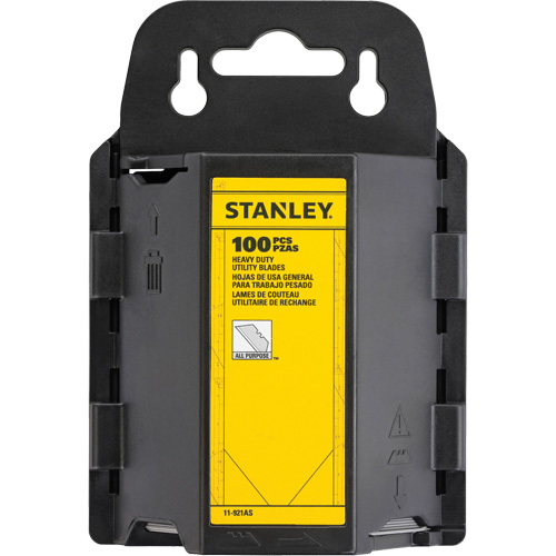 Heavy-Duty Utility Blades with Dispenser, Single Style Planification Entrepots Molloy