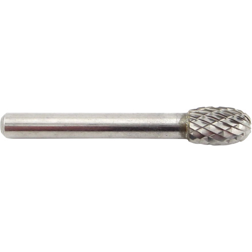 Fraise en carbure ovale &agrave; coupe agressive, SE-3, 3/8" dia., 1/4" Tige, 5/8" Prof. de la coupe Planification Entrepots Molloy