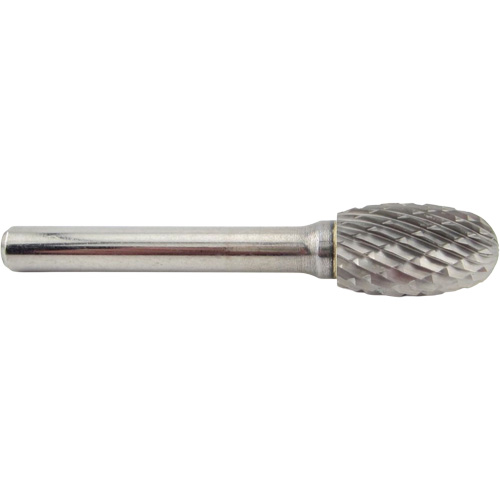 Fraise en carbure ovale &agrave; coupe agressive, SE-5, 1/2" dia., 1/4" Tige, 7/8" Prof. de la coupe Planification Entrepots Molloy