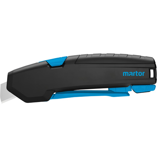 SECUPRO 425 Safety Knife with Rounded-Tip Trapezoid Blade, 15 mm, Plastic Handle Planification Entrepots Molloy