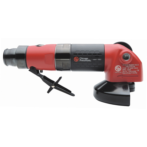 Industrial Angle Grinders, 4" Wheel, 3/8" NPT Inlet, 12000 RPM Planification Entrepots Molloy