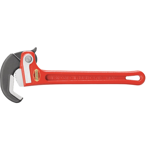 Cl&eacute; &agrave; tuyau RapidGrip, Cap des m&acirc;choires 1", Longueur 10" Planification Entrepots Molloy