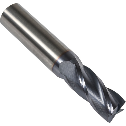 Fraise en bout carr&eacute;e 30° S234, 1/16" dia., 1-1/2" lo, 4 cannelures, 1/8" tige, Carbure Planification Entrepots Molloy