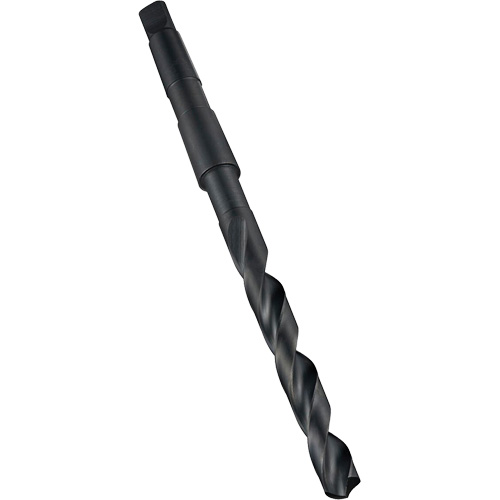 Thinned Point Taper Shank Drill Bit, 23.25 mm, High Speed Steel, 155 mm Flute, 118° Point Planification Entrepots Molloy