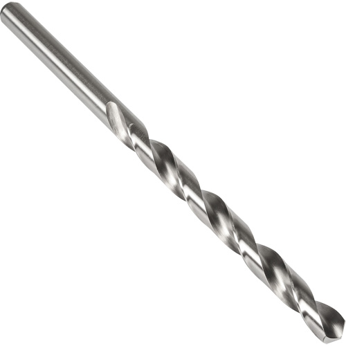 Taper Length Drill Bit, #7, High Speed Steel, 3-5/8" Flute, 118° Point Planification Entrepots Molloy