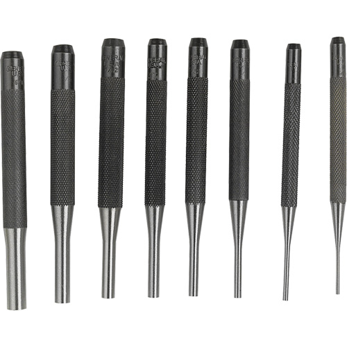 Drive Pin Punches, 8 Pieces Planification Entrepots Molloy