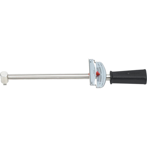 Cl&eacute; dynamom&eacute;trique &agrave; lecture directe, &agrave; cliquer, Entraînement 1/4" carr&eacute;, 0 - 80 lb-po Planification Entrepots Molloy