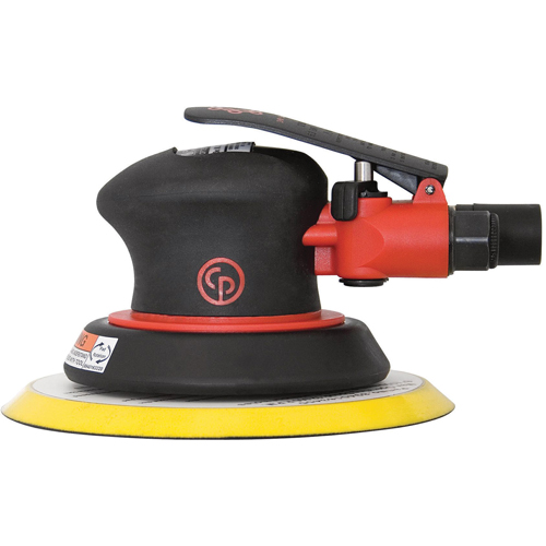 Non-Vacuum Orbital Sanders, 6" Dia., 1/4" NPT Inlet, 12000 RPM Planification Entrepots Molloy